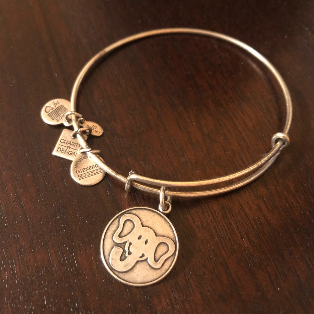 Elephant Alex and Ani Bracelet